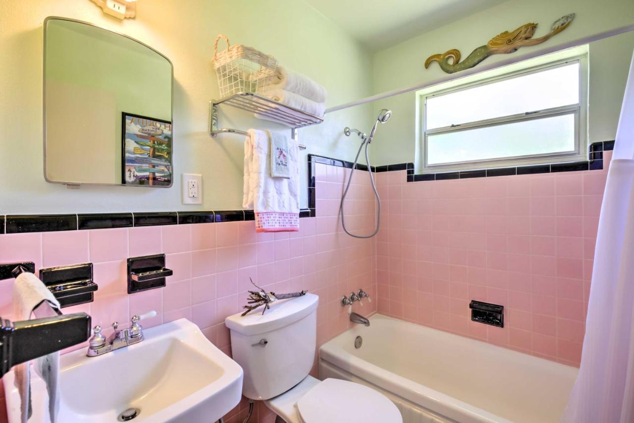 New Smyrna Beach Abode With Fire Pit, Walk To Beach! Dış mekan fotoğraf
